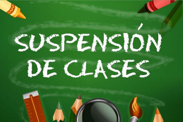 Suspensión de Clases Lunes 21 de octubre